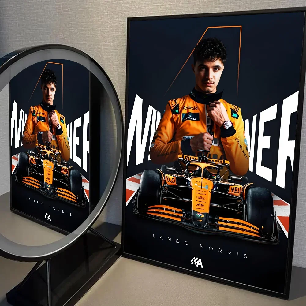 Plakat Lando Norris Formuła 1 Hei 7