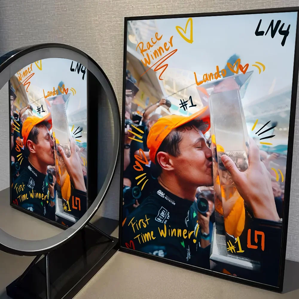 Plakat Lando Norris Formuła 1 Hei 8