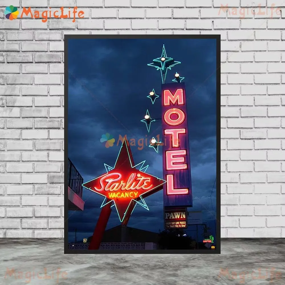 Plakat Las Vegas - kasyno w stylu retro Wzór 8