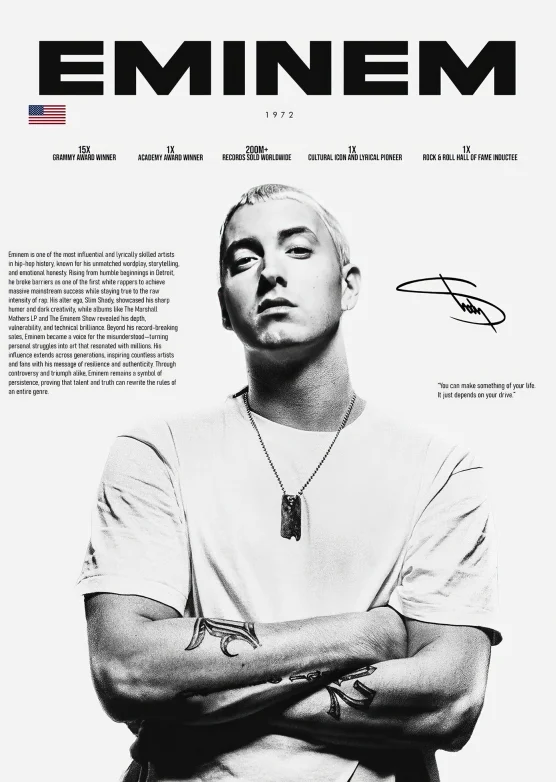 Plakat z legendami rapu Tupac i Biggie Burgundia