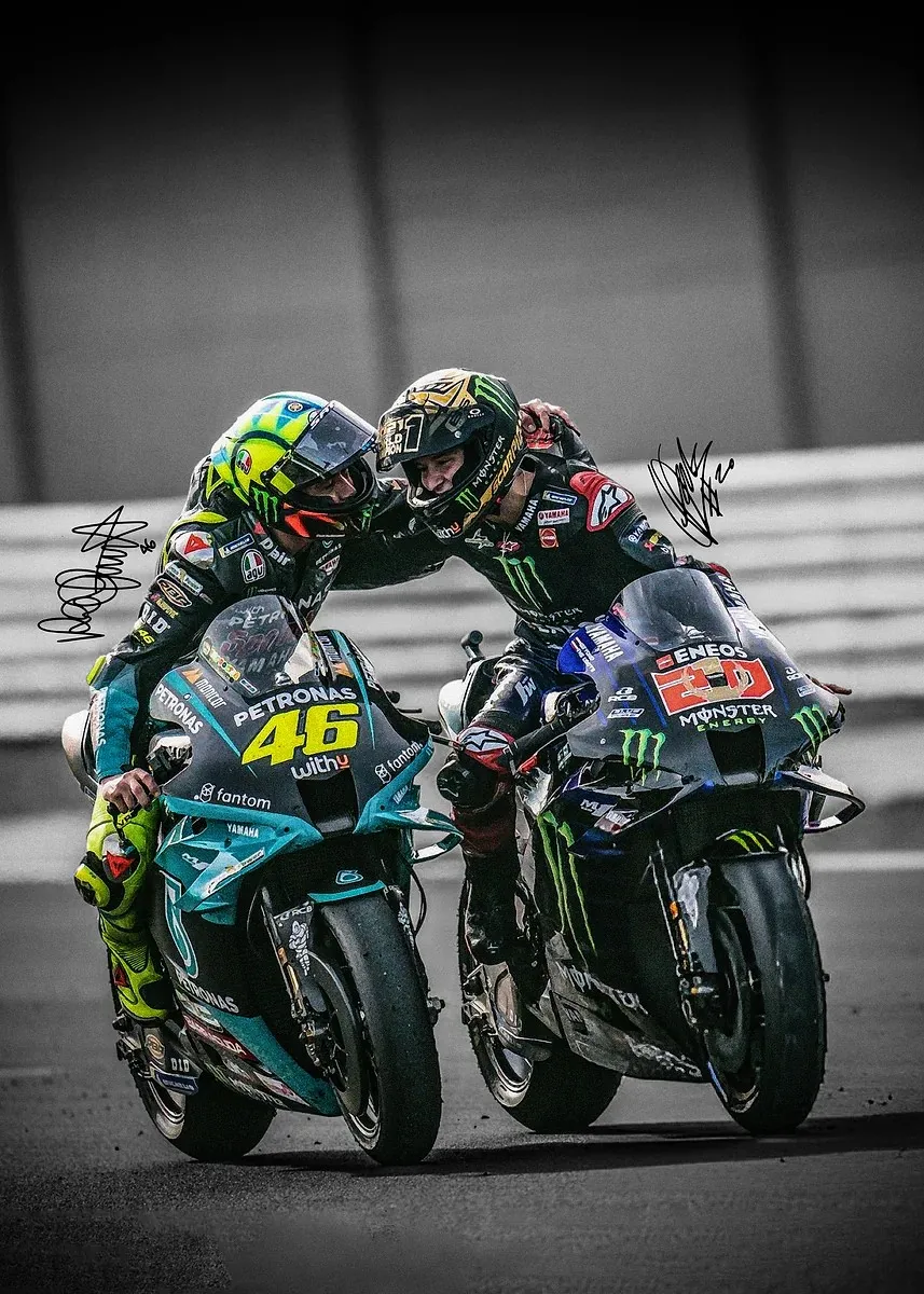 Plakat legendy sportów motorowych Wzór 2