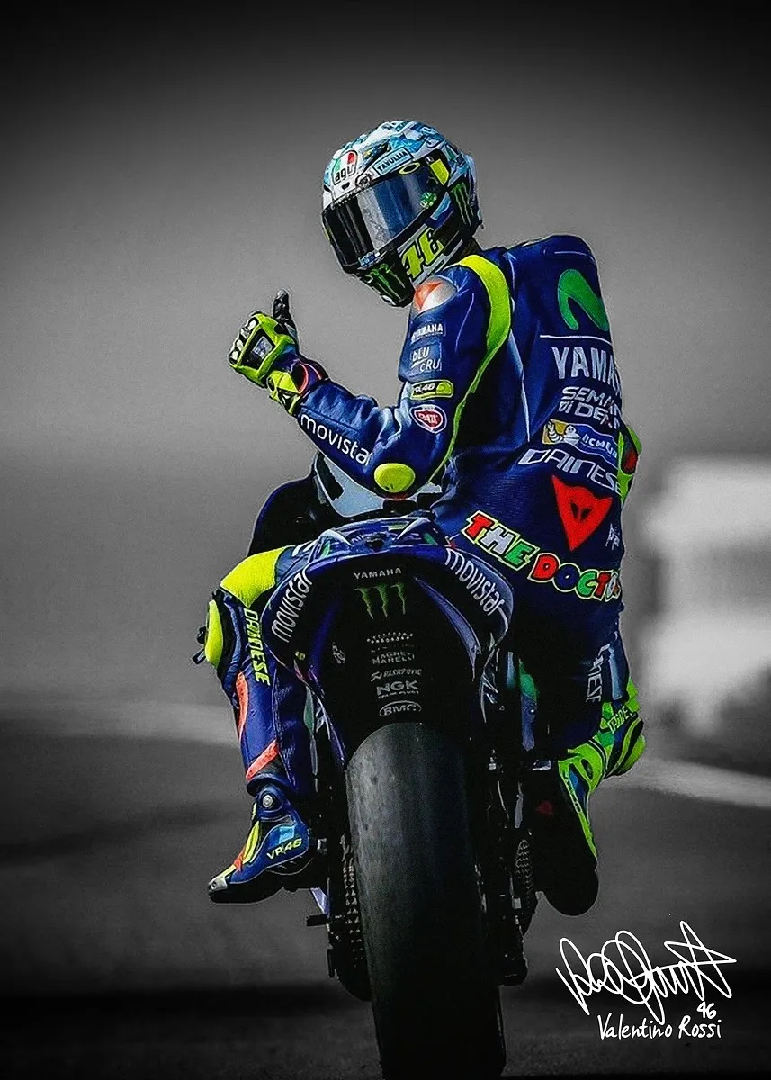 Plakat legendy sportów motorowych Wzór 3