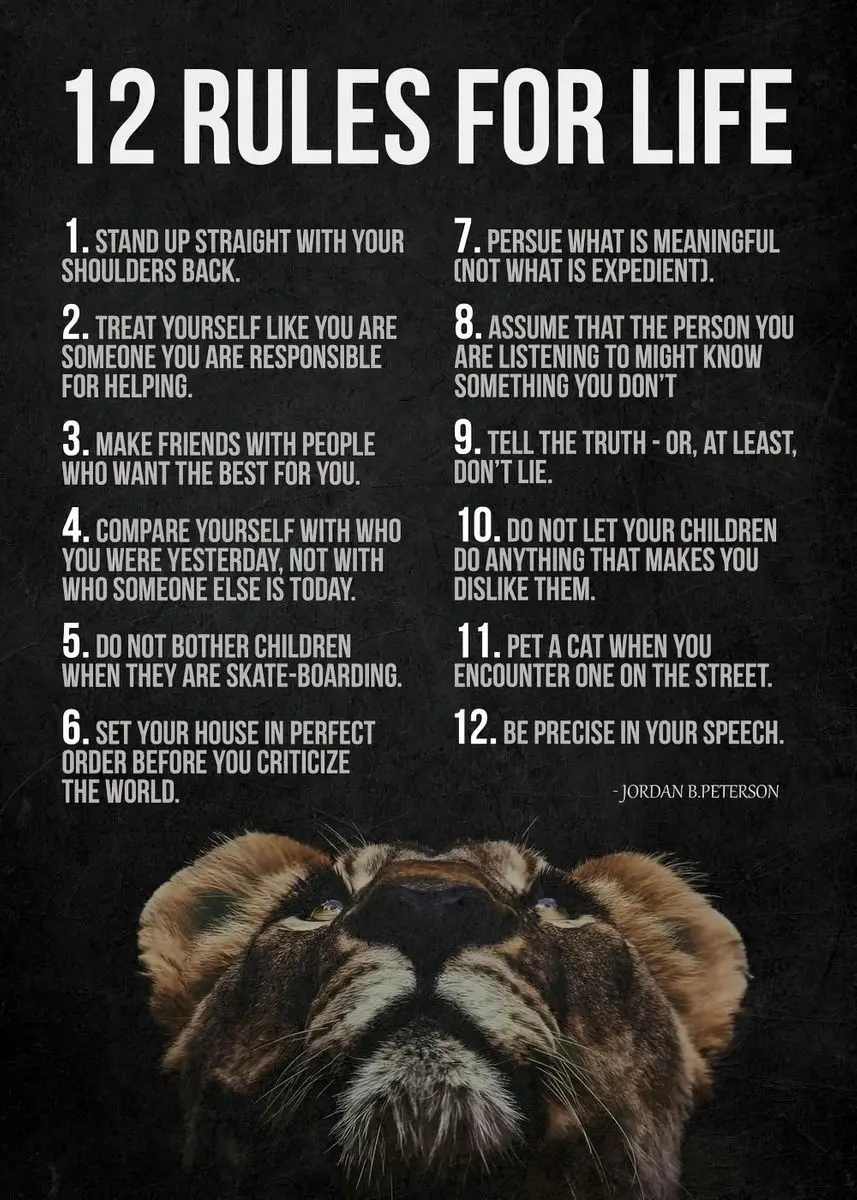 Lew - Mindset Is Everything, plakat motywacyjny Beżowy