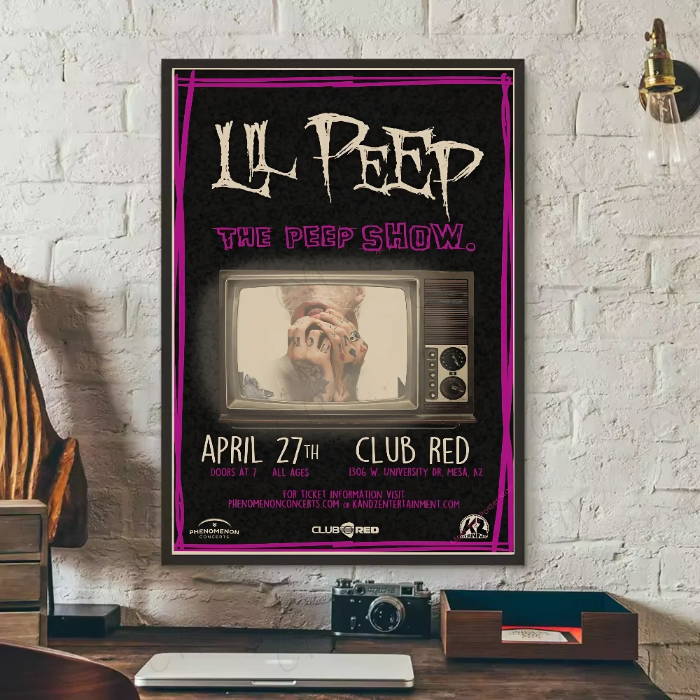 Lil Peep - plakat z okładką albumu Wzór 3