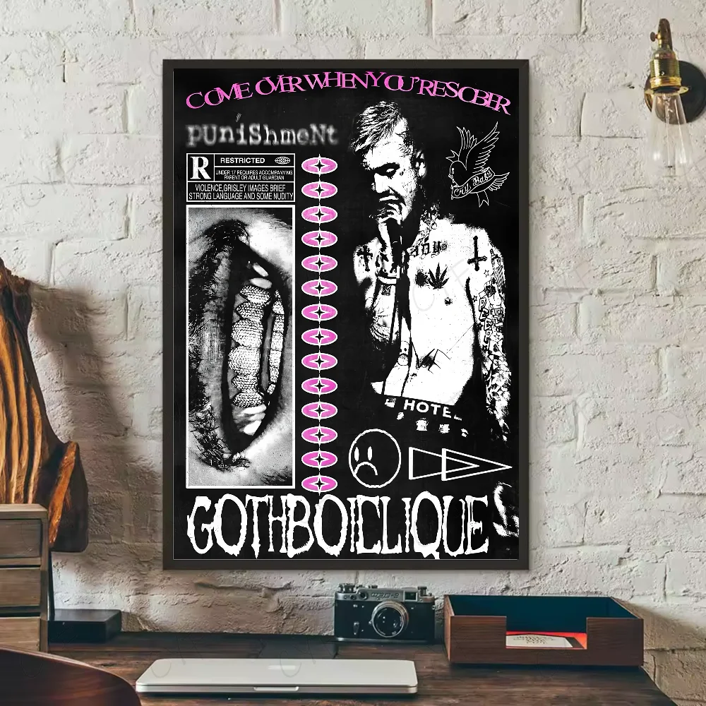 Lil Peep - plakat z okładką albumu Wzór 5