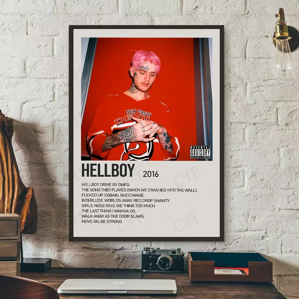 Lil Peep - plakat z okładką albumu Wzór 6