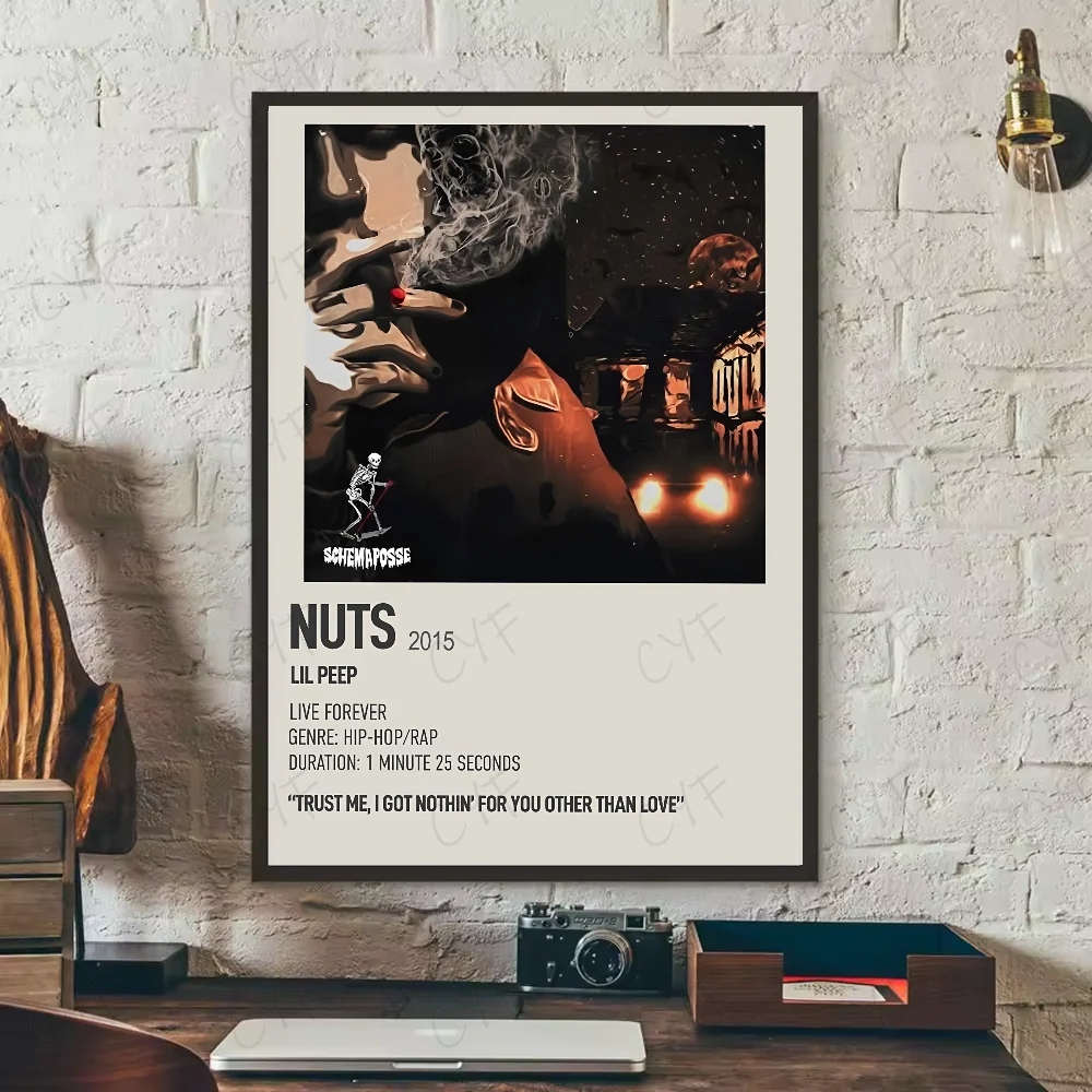 Lil Peep - plakat z okładką albumu Wzór 8