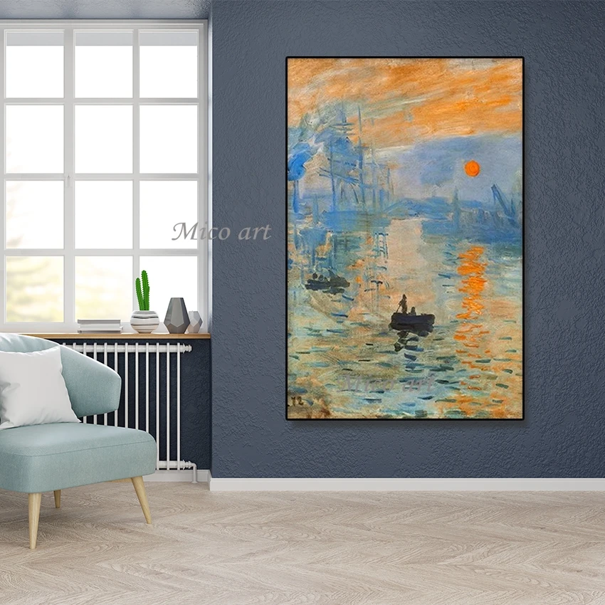 Plakat Lilie wodne Moneta Unframe mico65 (9)b