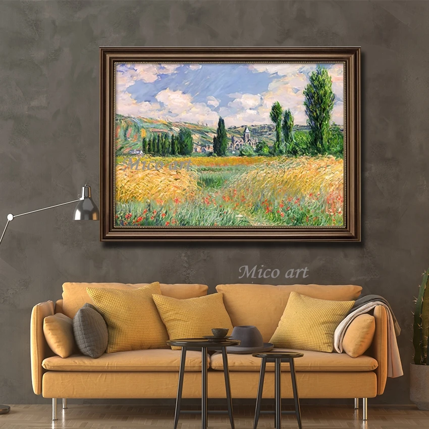 Plakat Lilie wodne Moneta Unframe mico65 (9)c