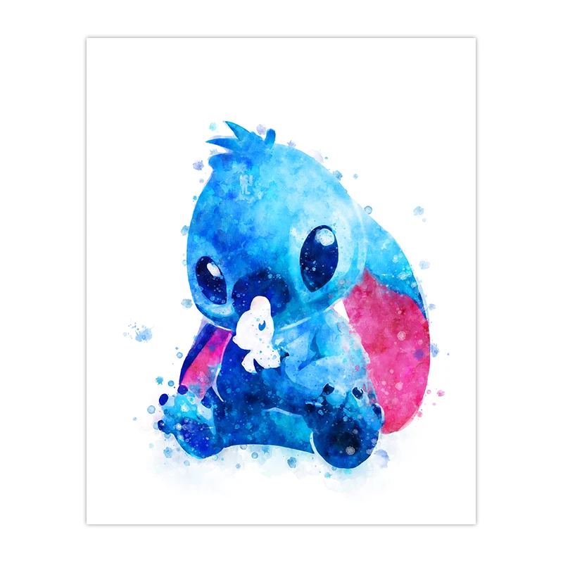 Plakat Lilo i Stitch - Ohana znaczy rodzina Wzór 2