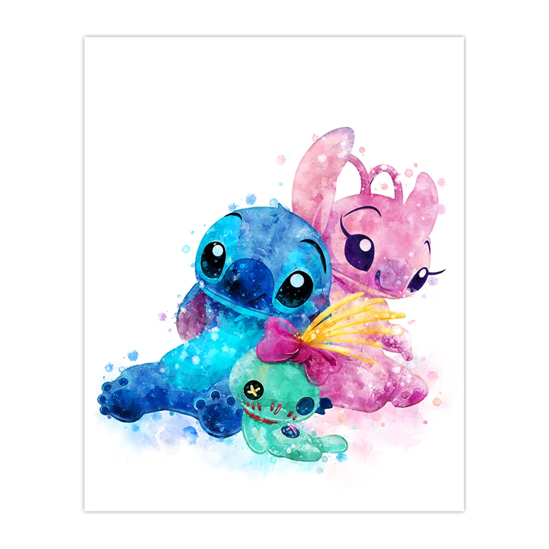 Plakat Lilo i Stitch - Ohana znaczy rodzina Wzór 3