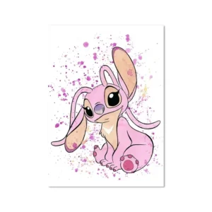 Plakat Lilo i Stitch - Ohana Wzór 1