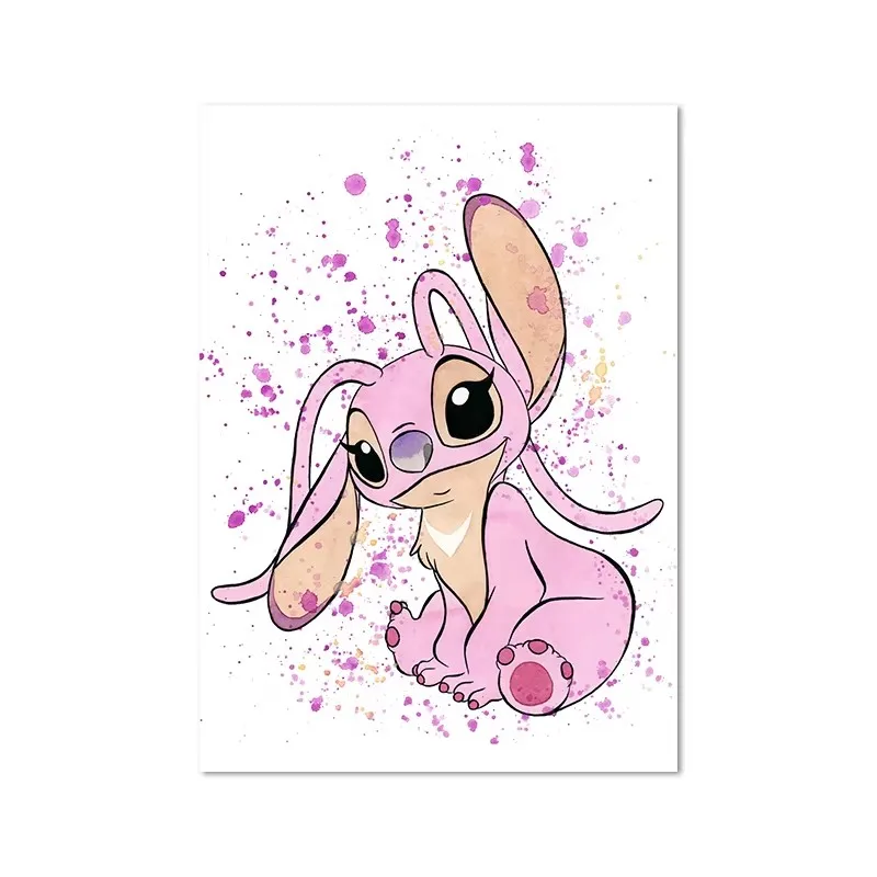 Plakat Lilo i Stitch - Ohana Wzór 1