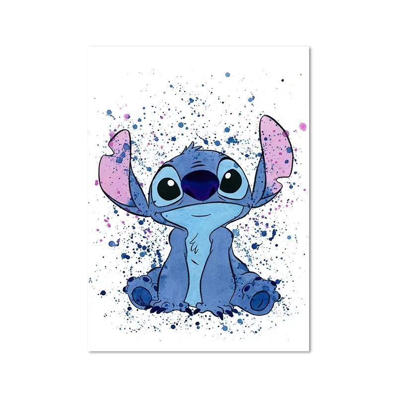 Plakat Lilo i Stitch - Ohana Wzór 2