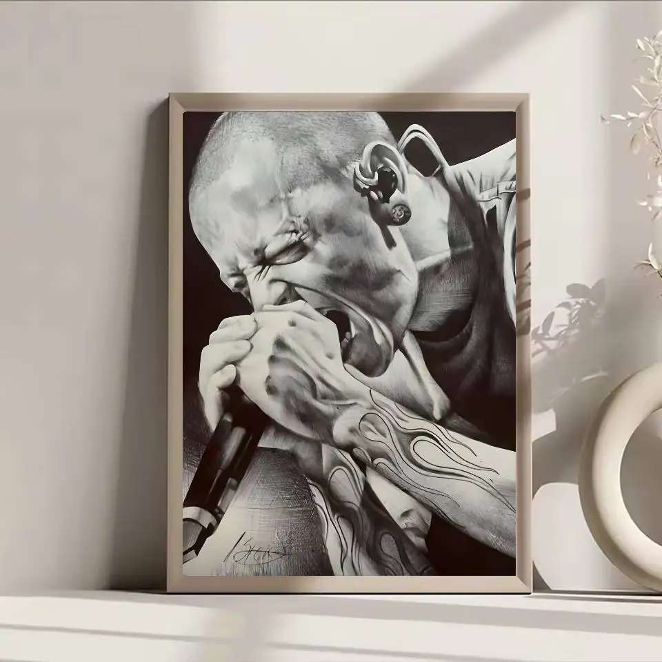 Plakat Linkin Park - Chester Bennington Wzór 2