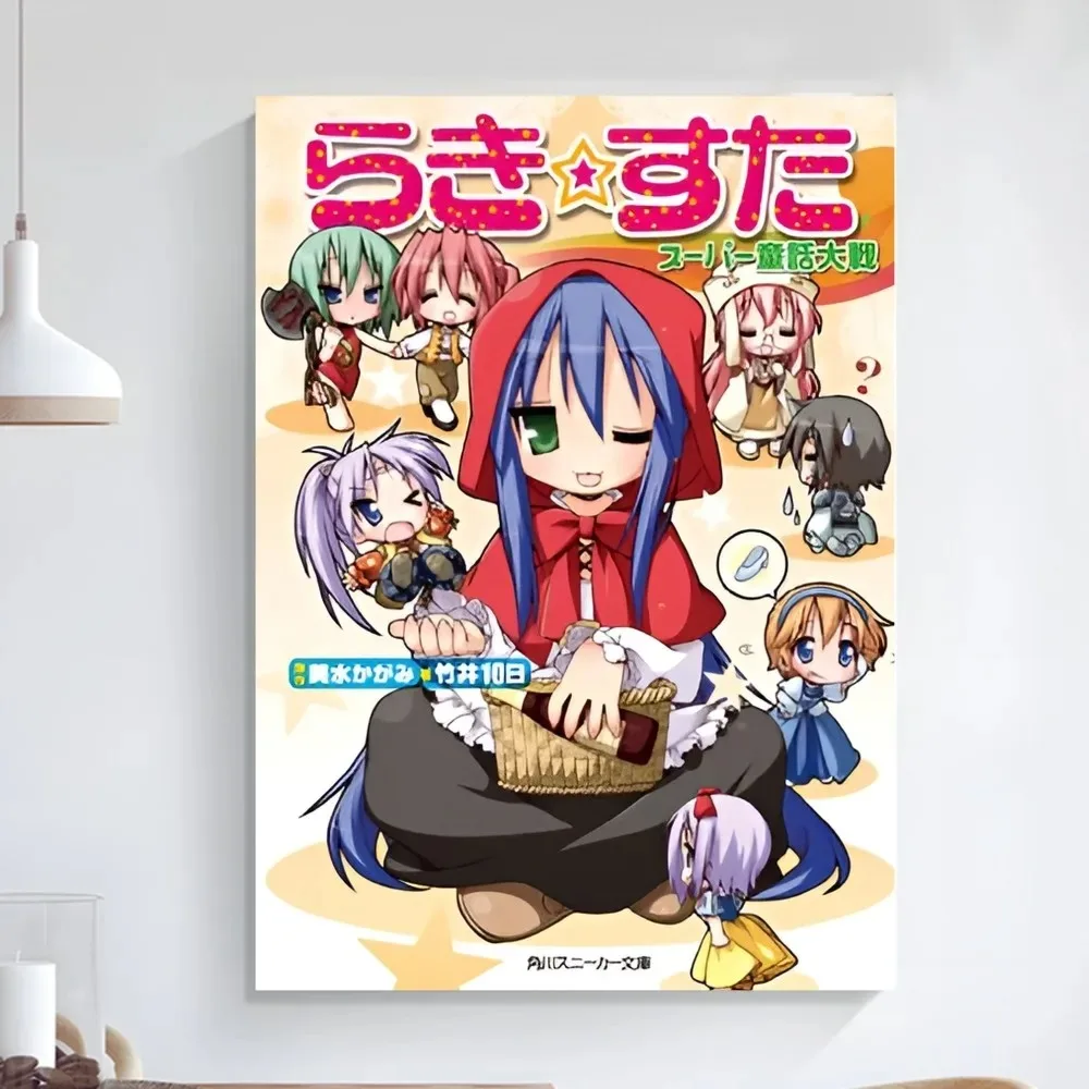 Plakat Lucky Star - urocze anime Wzór 4