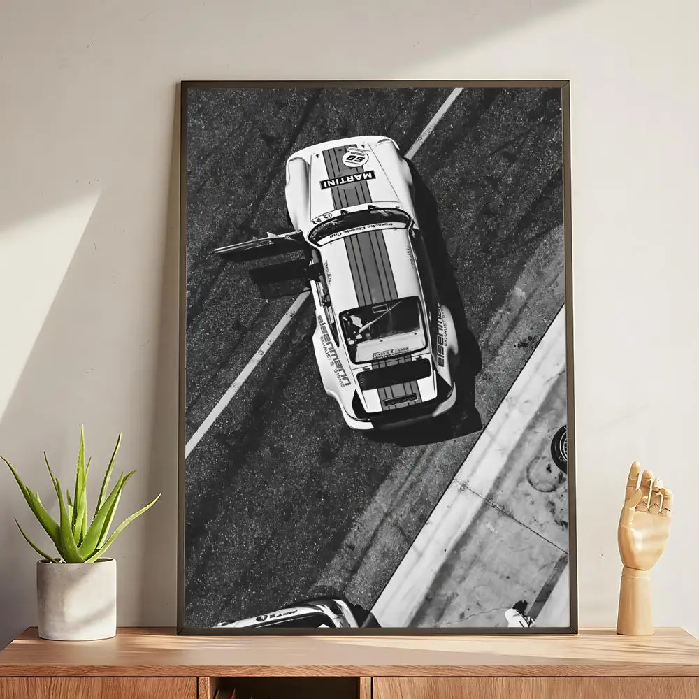 Plakat Luksusowe Auto Czarno-Białe Black11