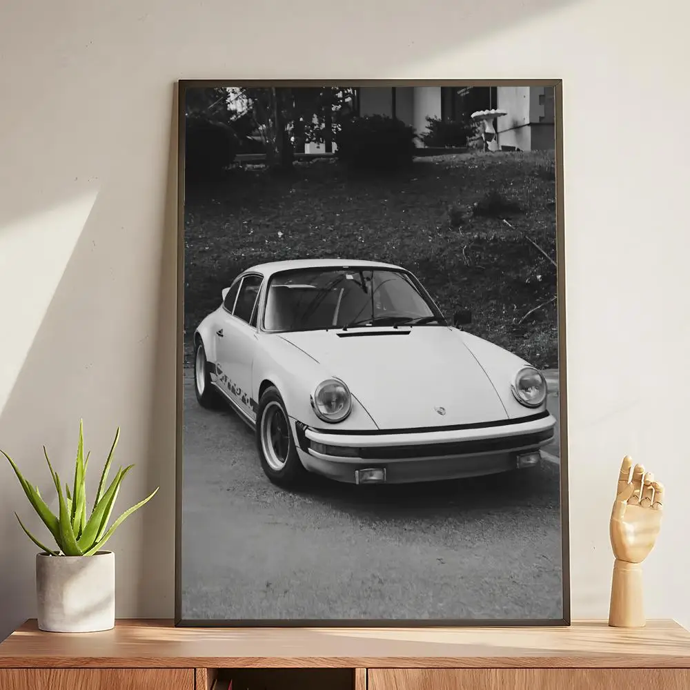 Plakat Luksusowe Auto Czarno-Białe Black12