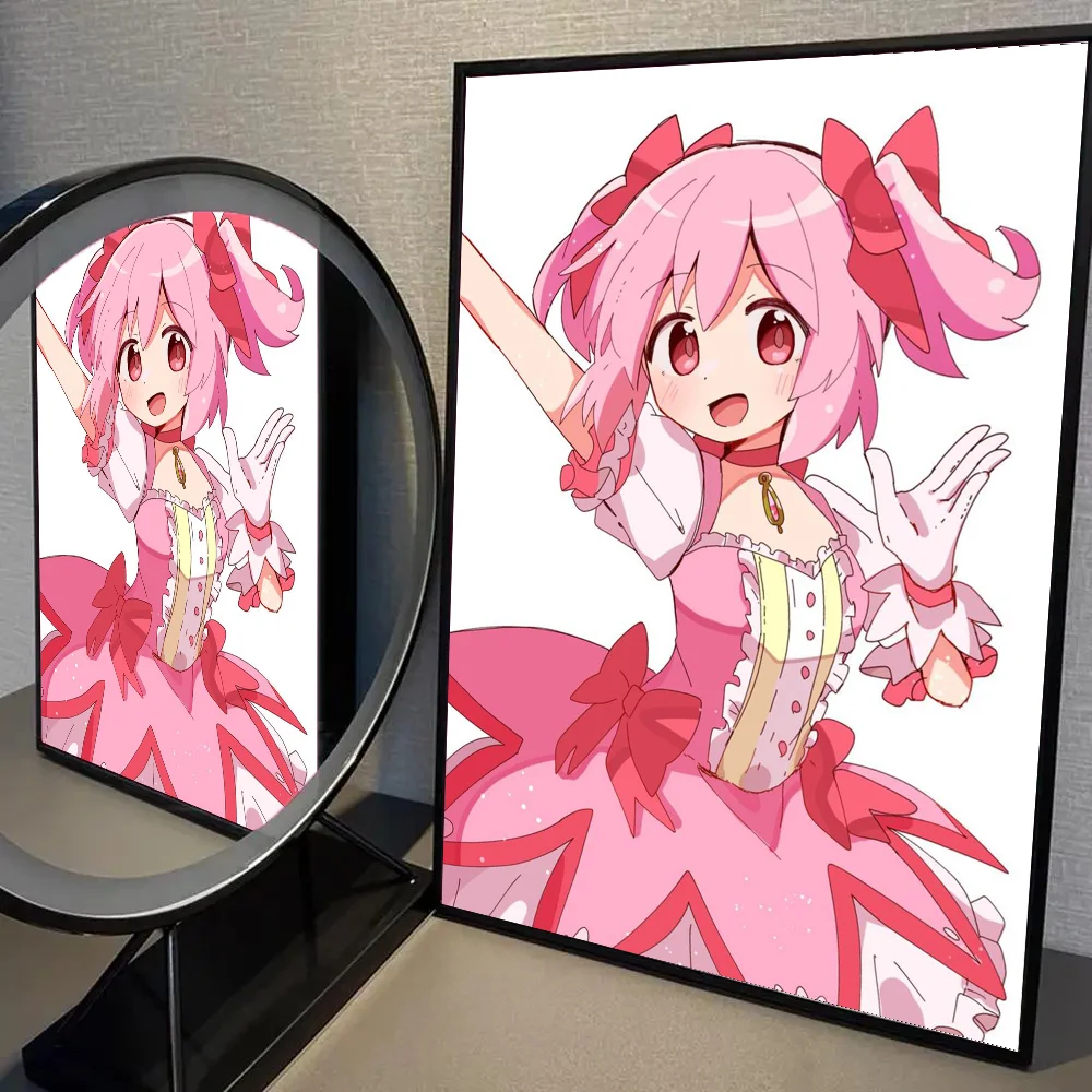 Plakat Madoka Magica - grafika anime Wzór 2