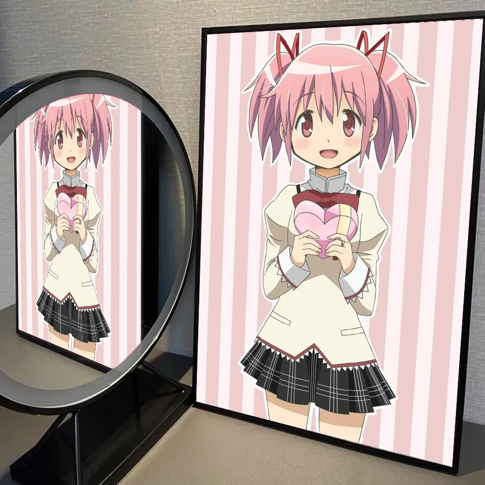 Plakat Madoka Magica - grafika anime Wzór 3