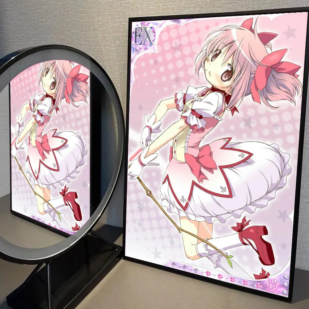 Plakat Madoka Magica - grafika anime Wzór 7
