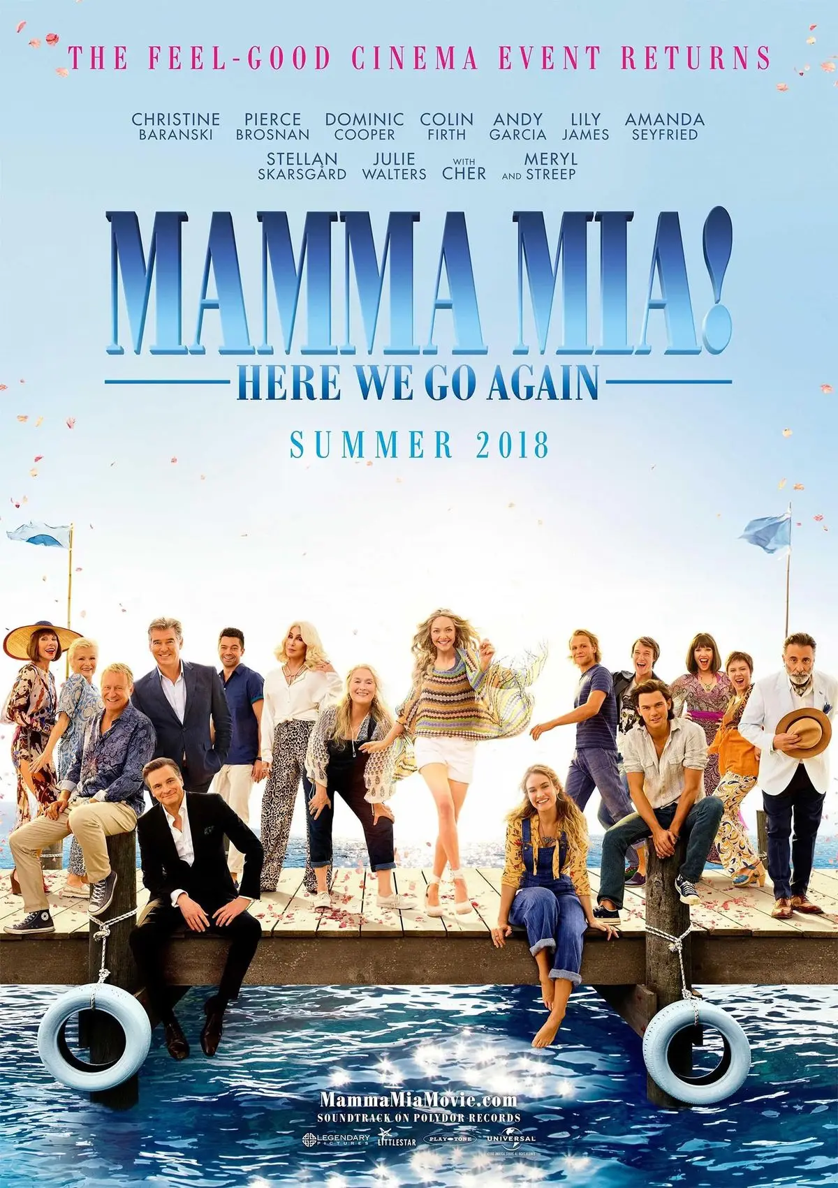 Plakat Mamma Mia – klasyka kina Wzór 10