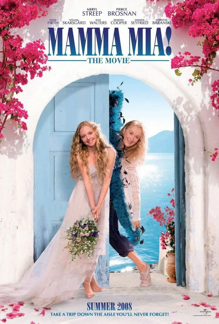 Plakat Mamma Mia - klasyka kina Wzór 2