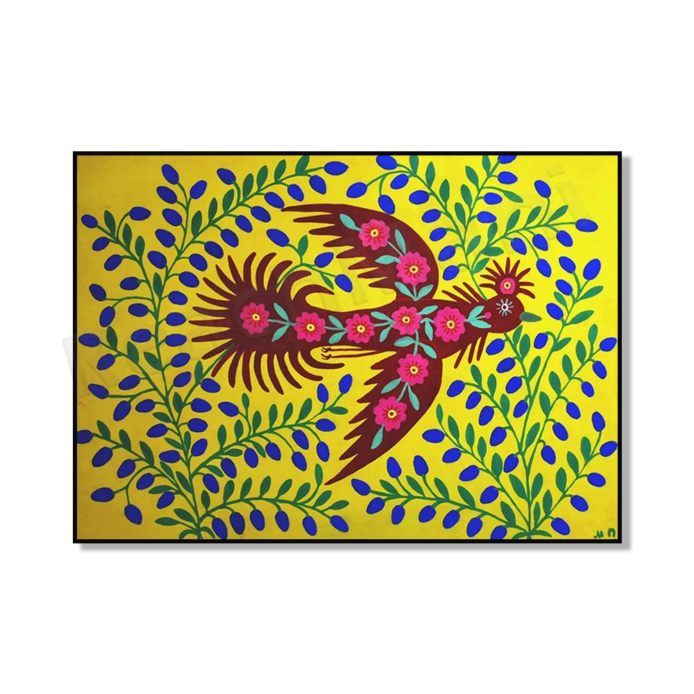 Plakat Maria Prymaczenko ukraińska sztuka ludowa Wzór 1