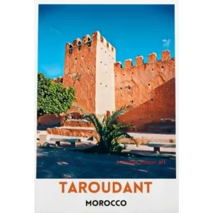 Plakat Maroko Casablanca Marrakesz Podróże Wzór 1