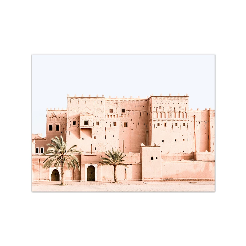 Plakat Marrakesz architektura boho Epb