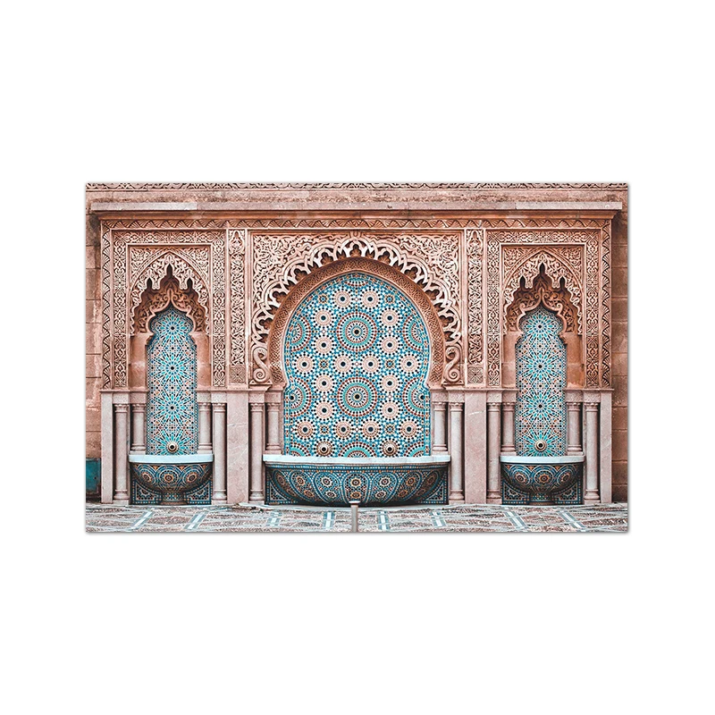 Plakat Marrakesz architektura boho Pc6