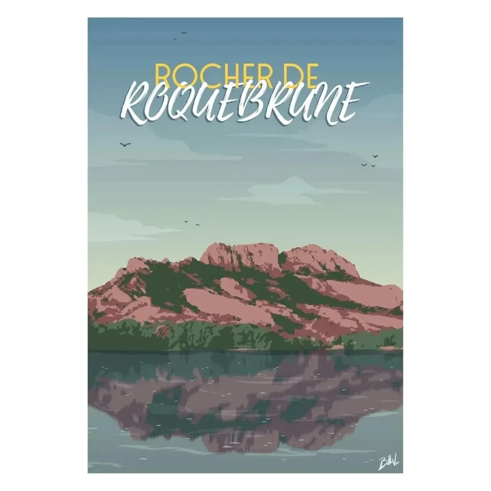 Plakat Marsylia Pétanque Verdon Retro Podróże Wzór 2