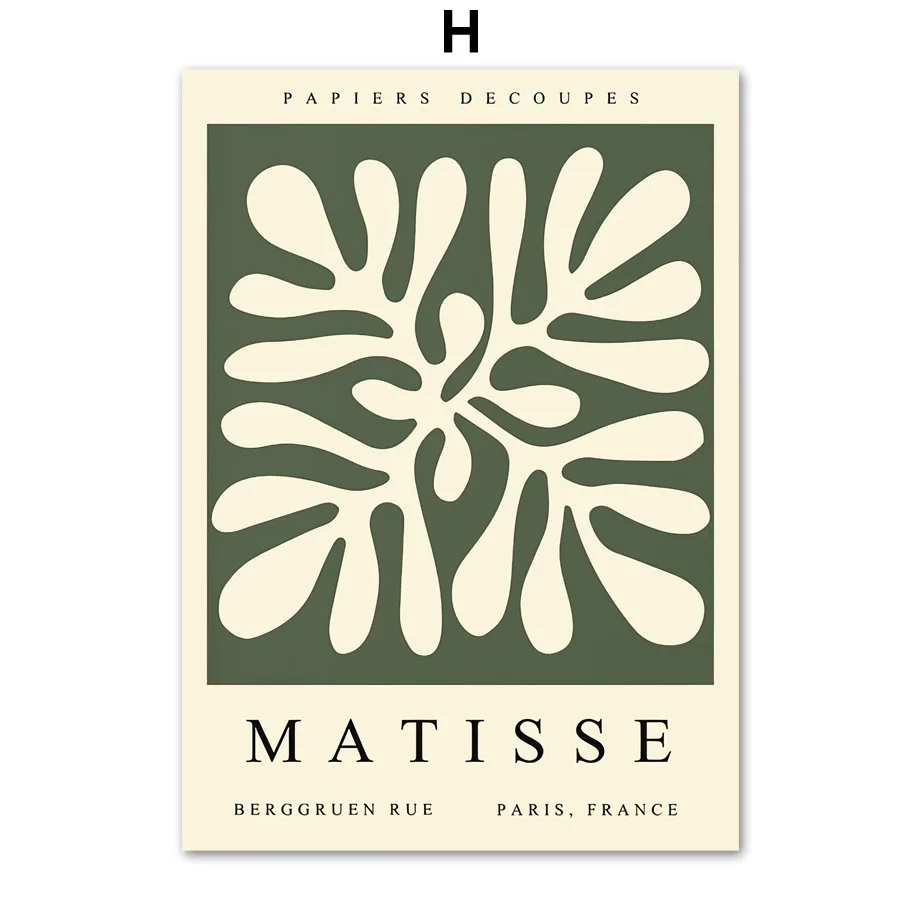Plakat Matisse - kobieta i kwiaty Królewski niebieski