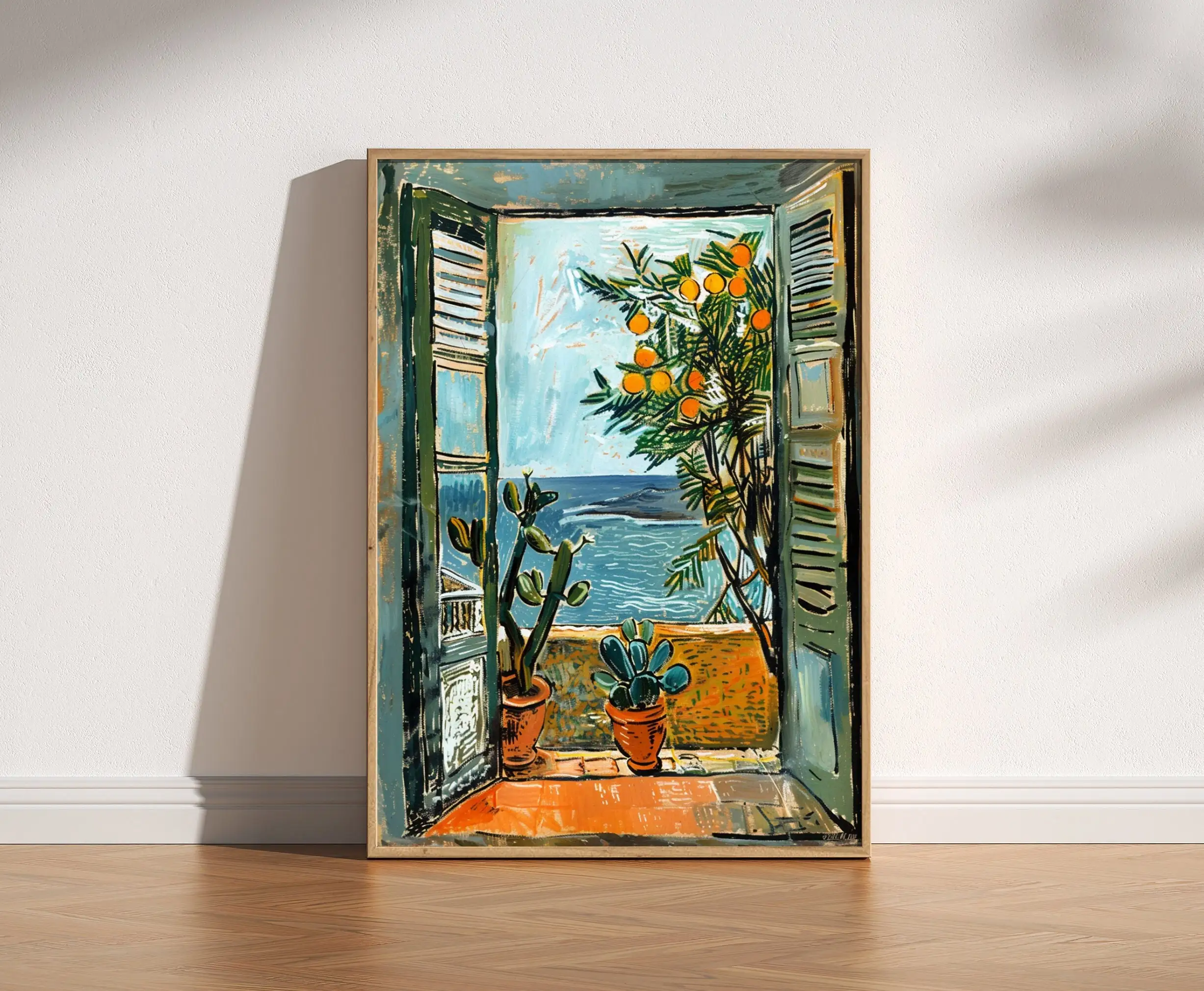Plakat Otwarte okno – Henri Matisse Wzór 3
