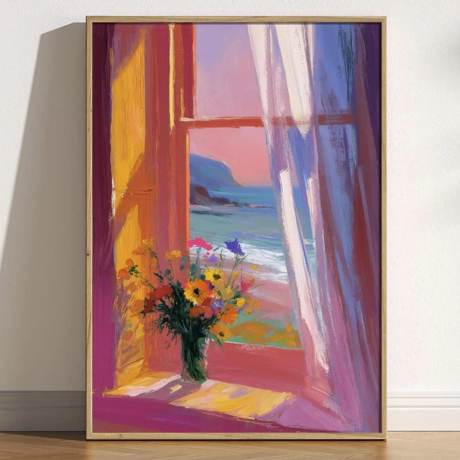 Plakat Otwarte okno – Henri Matisse Wzór 4