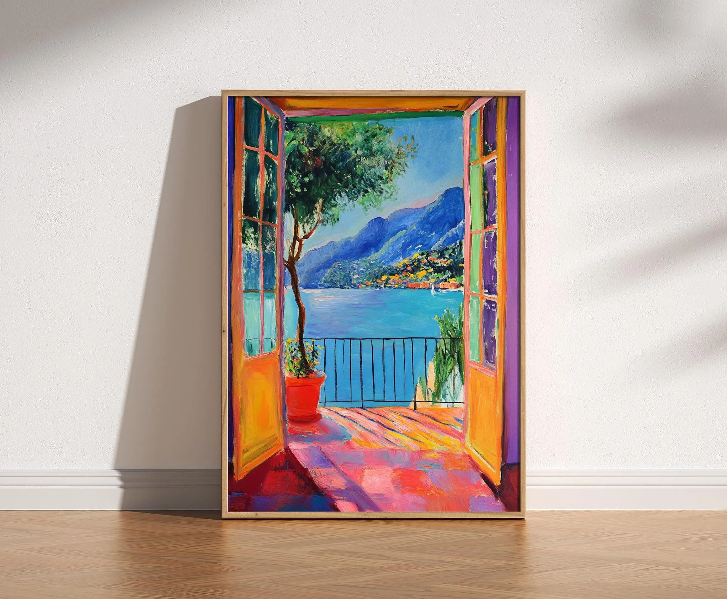 Plakat Otwarte okno – Henri Matisse Wzór 6