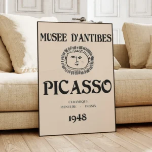 Matisse, Picasso, Bauhaus - plakat na plotnie Wzór 1