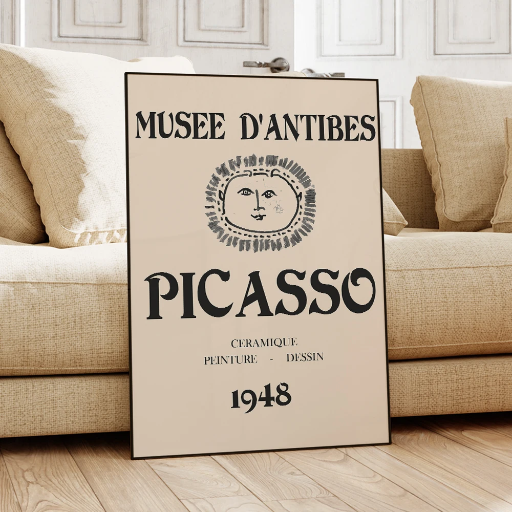 Matisse, Picasso, Bauhaus - plakat na plotnie Wzór 1