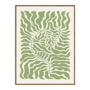Matisse i Picasso - minimalistyczny plakat kwiatowy Biały