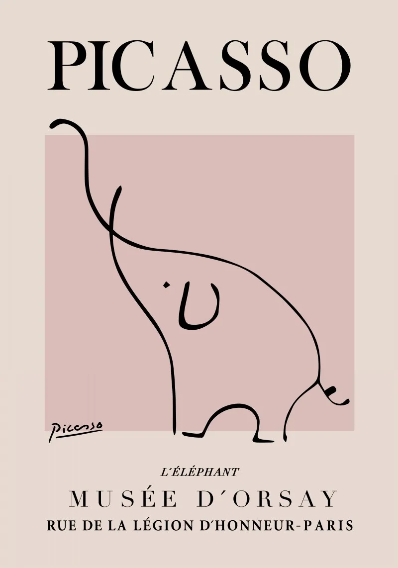 Plakat Matisse Warhol Motyle i Botanika Wzór 3
