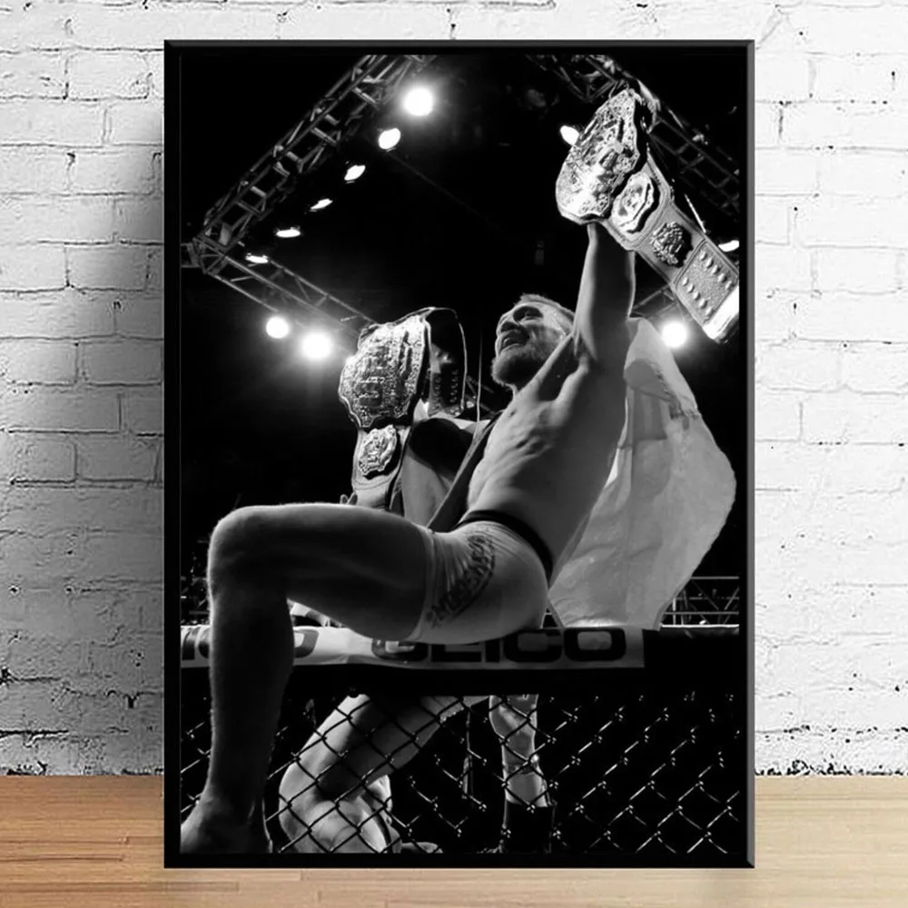 Plakat McGregor – motywacyjny plakat bokserski Wzór 10