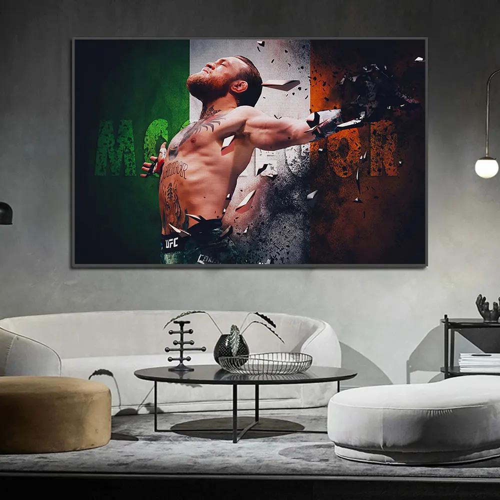 Plakat McGregor - motywacyjny plakat bokserski Wzór 2