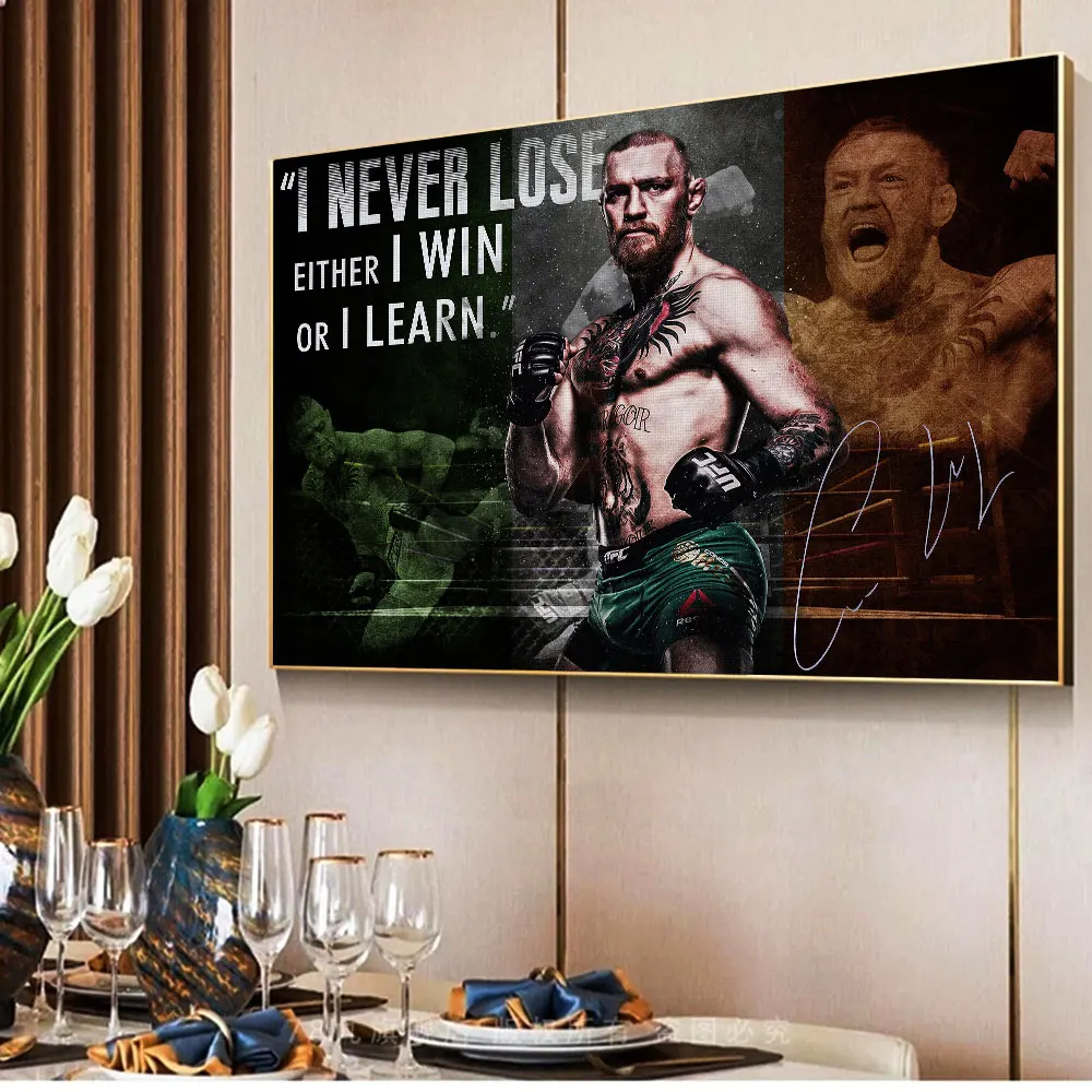 Plakat McGregor - motywacyjny plakat bokserski Wzór 6