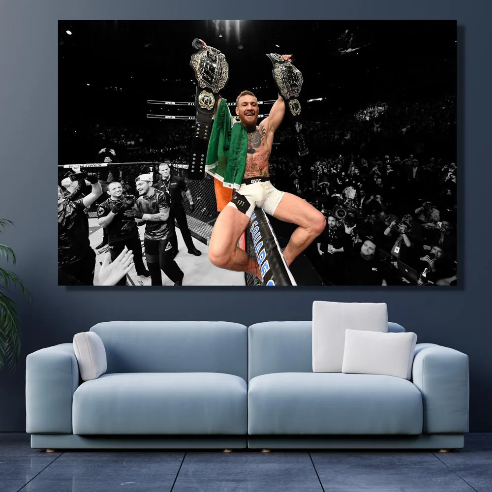 Plakat McGregor - motywacyjny plakat bokserski Wzór 7