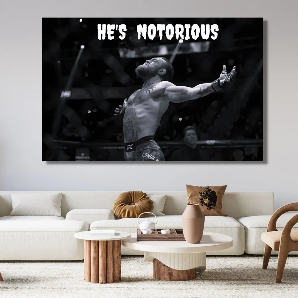Plakat McGregor - motywacyjny plakat bokserski Wzór 8