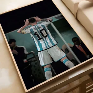 Plakat Messi - legenda reprezentacji Argentyny Wzór 1