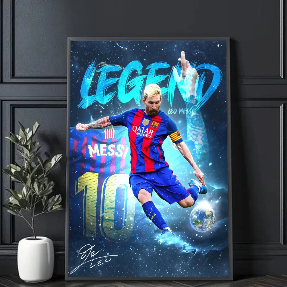 Lionel Messi - plakat piłkarski na ścianę Hei 10