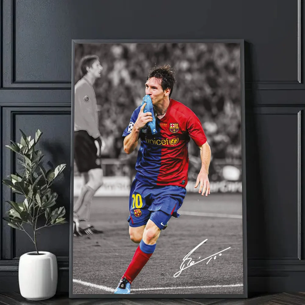 Lionel Messi - plakat piłkarski na ścianę Hei 3