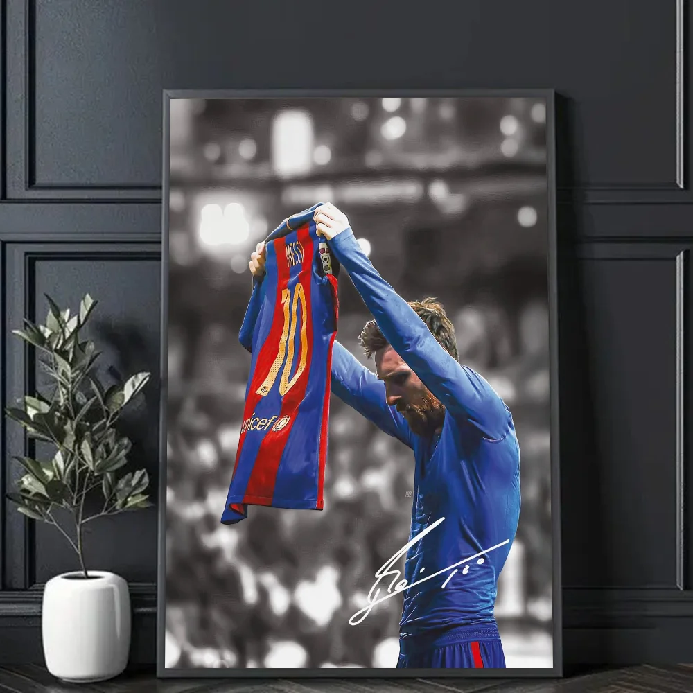 Lionel Messi - plakat piłkarski na ścianę Hei 4