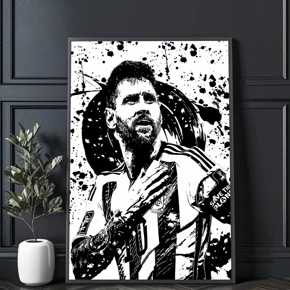 Lionel Messi - plakat piłkarski na ścianę Hei 7